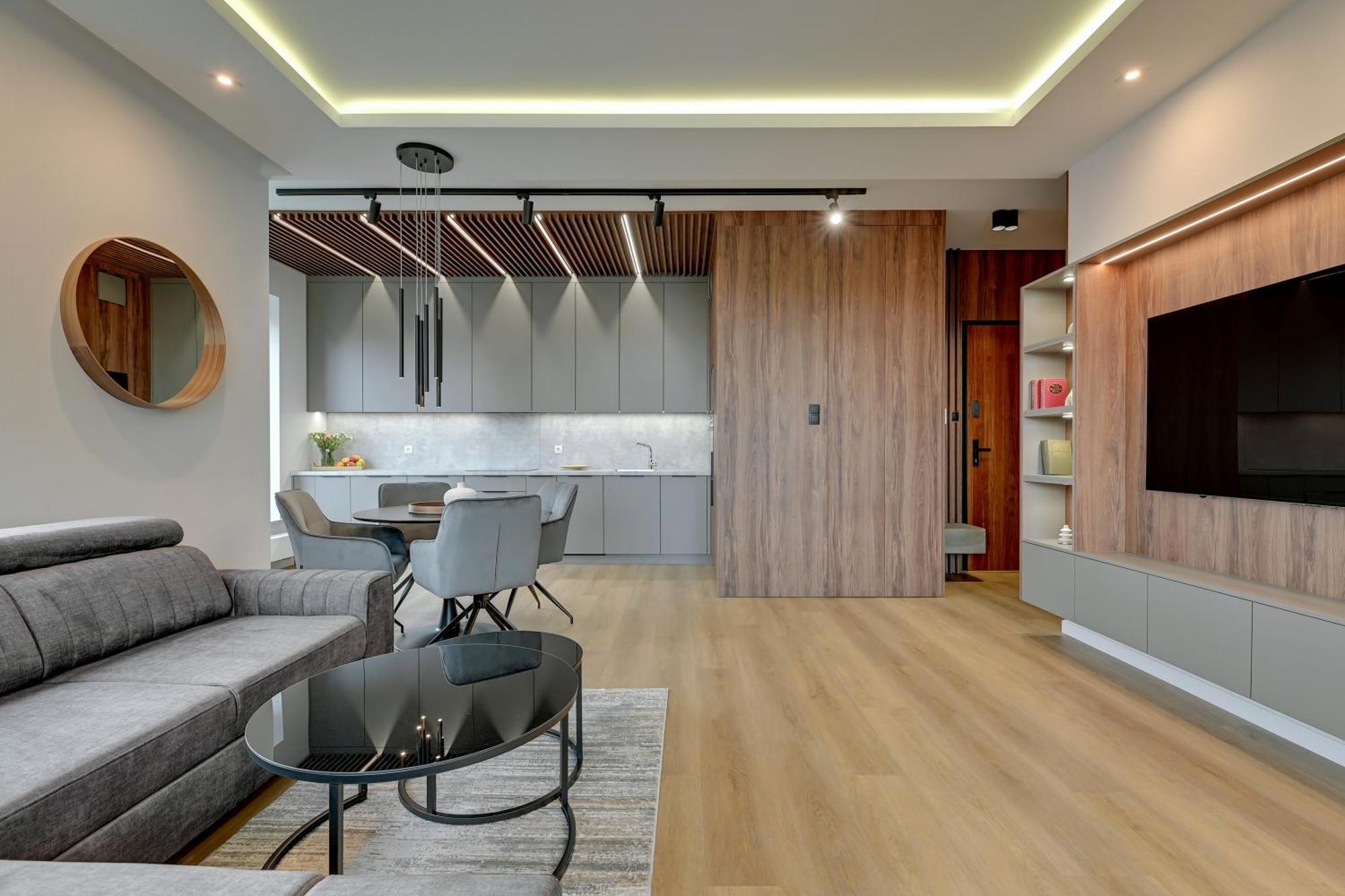 Brabank Riverside - Sauna, Business & Gym By Downtown Apartments グダニスク 部屋 写真