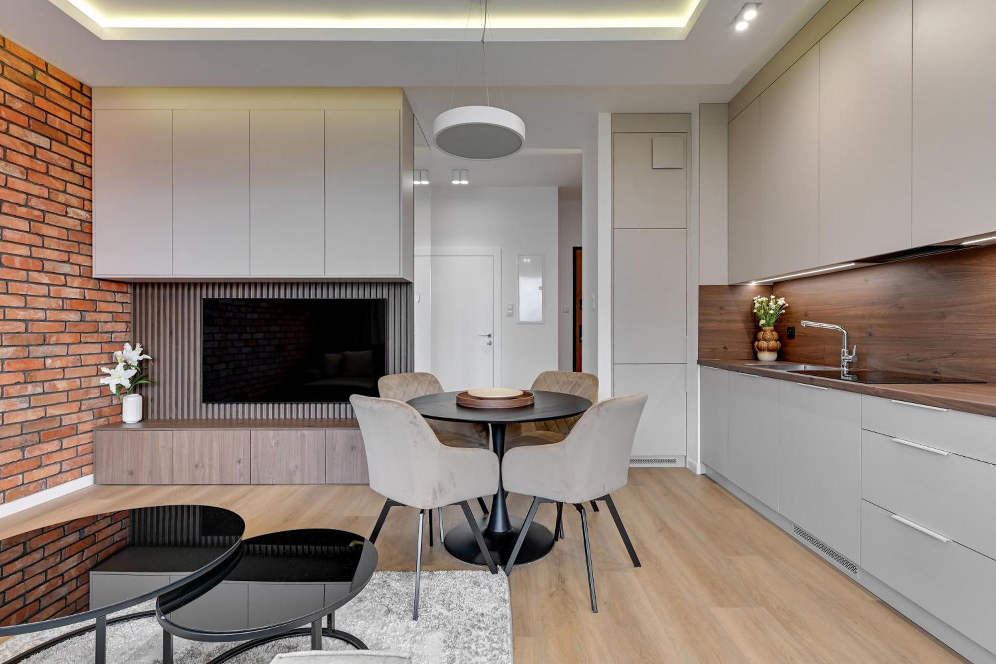 Brabank Riverside - Sauna, Business & Gym By Downtown Apartments グダニスク 部屋 写真