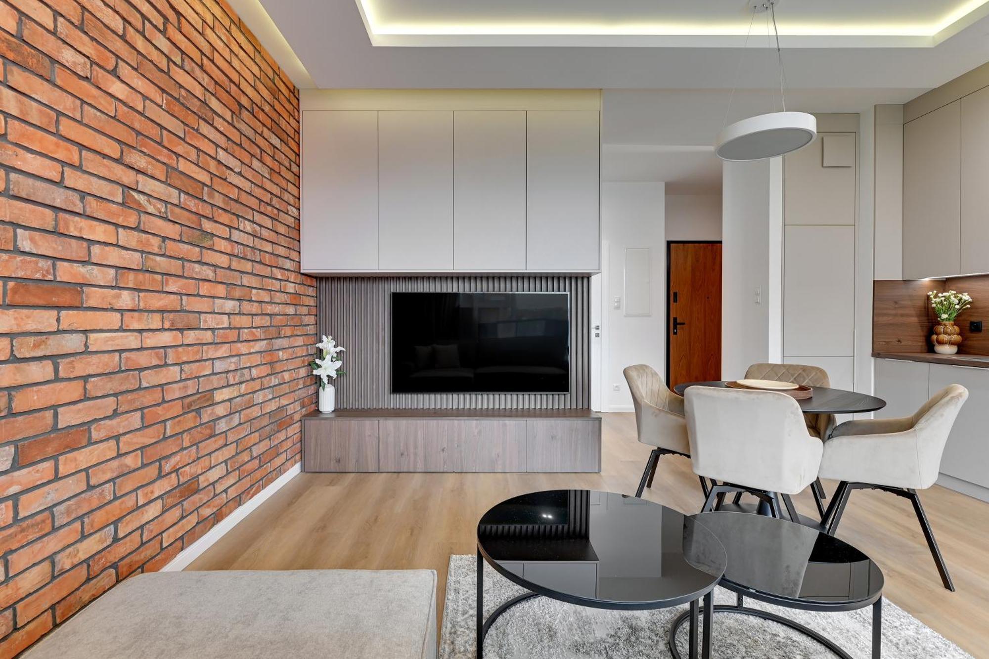 Brabank Riverside - Sauna, Business & Gym By Downtown Apartments グダニスク 部屋 写真